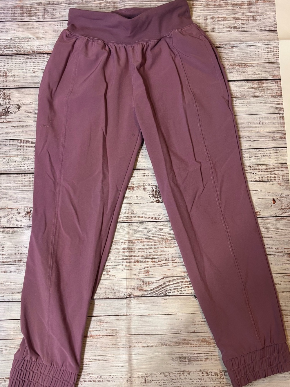 abercrombie kids mauve jogger pants